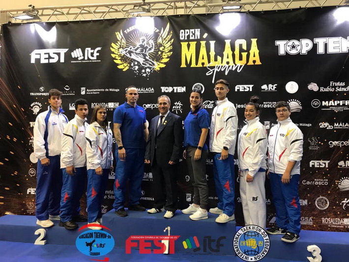 Gran xito de la asociacin Taekwondo-do I.T.F. Granada en el Open Ranqueable de Mlaga
